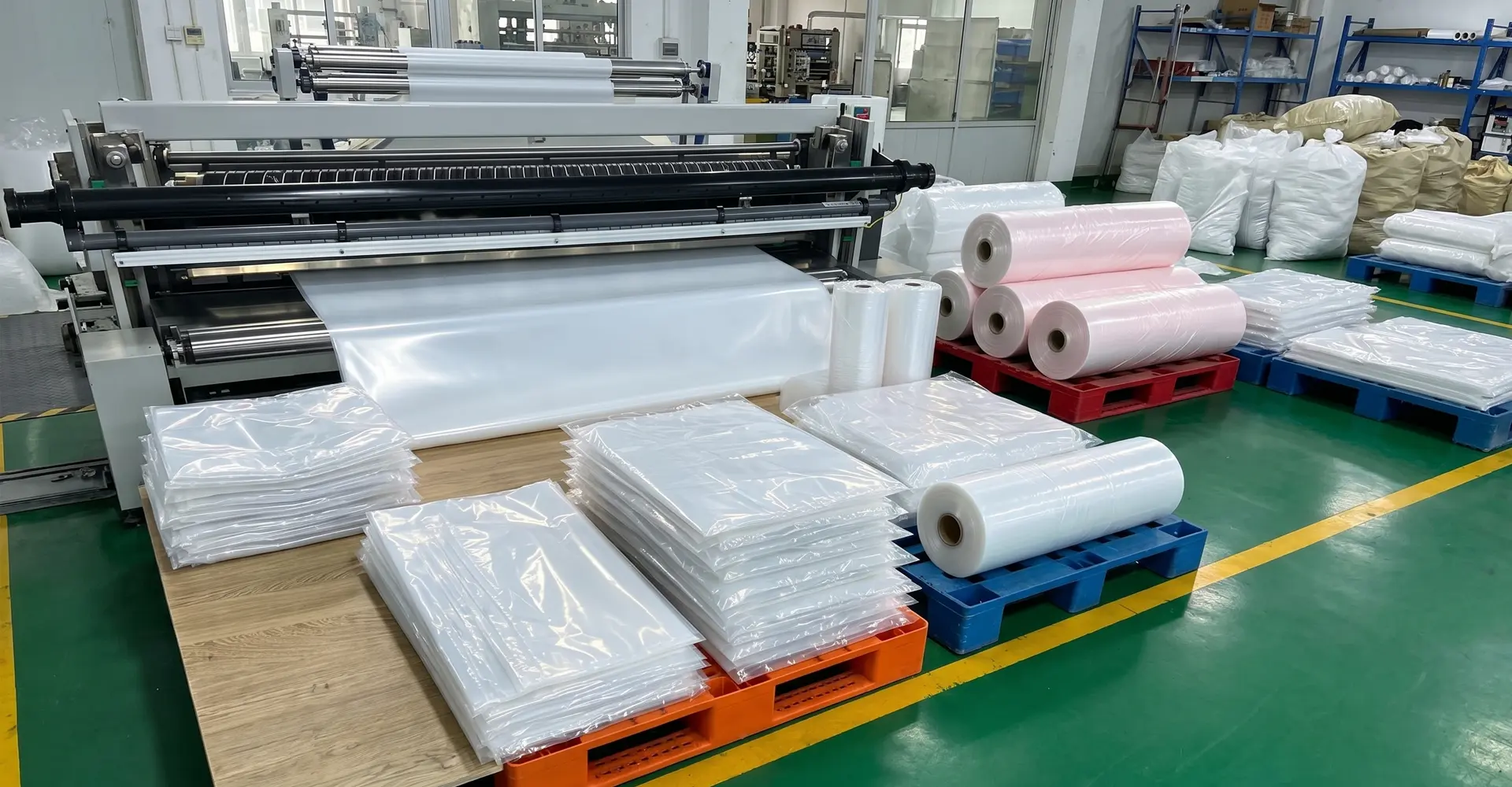 Fabrik für POF-Schrumpffolien in China